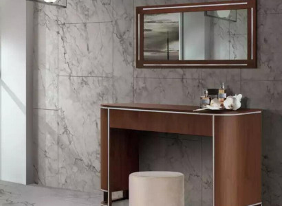 Designer Complete Dressing Table + Mirror Modern Furniture New 2-Piece Set